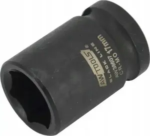 AWTools Black Line 1/2" sešstūra trieciengalviņa 13mm