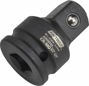 AWTools Impact Adapter 1/2" to 3/4" Black Line