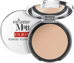 Компактная пудра-основа Pupa Extreme Matt 020 Light Beige