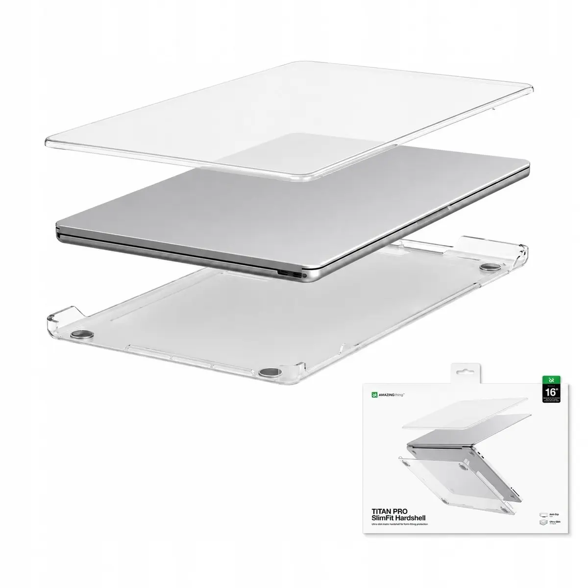 Amazingthing Titan Hardshell aizsargvāciņš MacBook Air