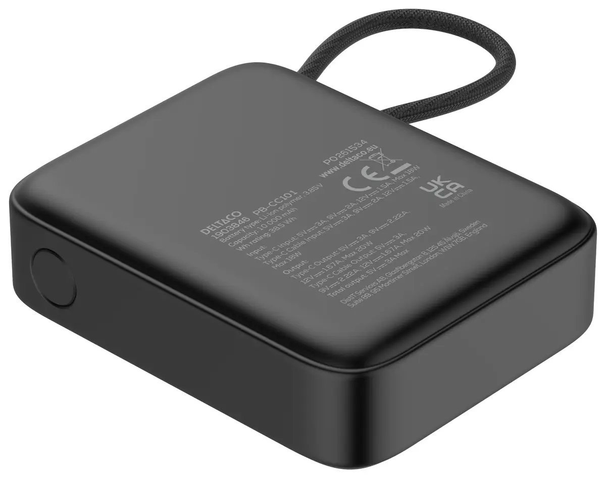 Deltaco PB-CC101 ārējais akumulators 10000 mAh Photo 4