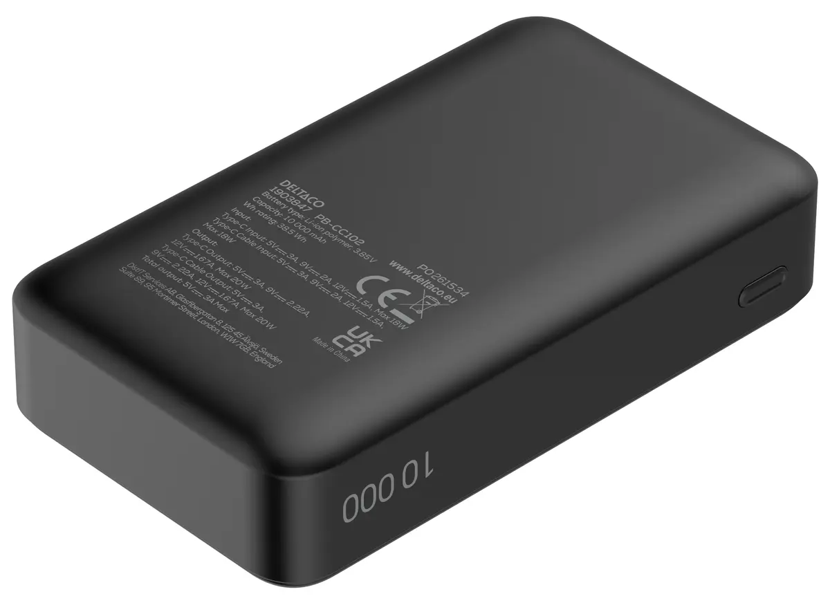 Deltaco PB-CC102 Power Bank 10000 mAh Photo 4