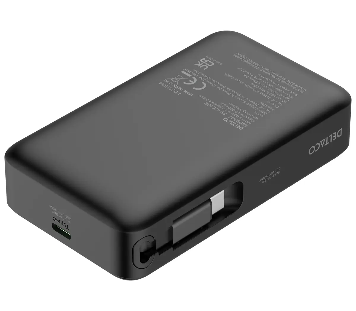 Deltaco PB-CC102 Power Bank 10000 mAh Photo 6