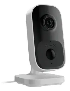 Ajax IndoorCam IP drošības kamera, 2688 x 1520 pikseļi, bezvadu, iekštelpām, balta