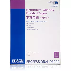 Photo Paper Epson Premium Glossy A2 255g/m² 25 Sheets