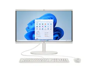 HP 22-dg0006na Intel® N N100 54.5 cm (21.4") 1920 x 1080 pixels All-in-One PC 8 GB DDR5-SDRAM 256 GB SSD Windows 11 Home Wi-Fi 6 (802.11ax) White