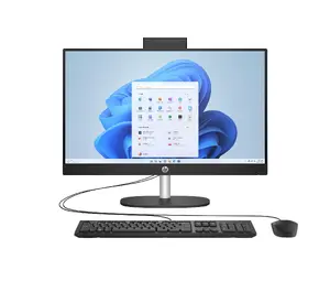 HP 24-cr0040na viss-vienā dators, 23.8 collu Full HD IPS, AMD Ryzen 5 7520U, 8GB RAM, 512GB SSD, Windows 11 Home