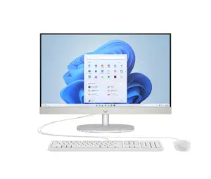 HP All-in-One 24-cr0046na Intel® Core™ i5 i5-1335U 60.5 cm (23.8") 1920 x 1080 pixels All-in-One PC 8 GB DDR4-SDRAM 1 TB SSD Windows 11 Home Wi-Fi 6 (802.11ax) White