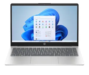 HP Laptop 14-ep1010nax, 14-inch HD Display, Intel Core 3 100U, 8GB RAM, 256GB SSD, Windows 11 Home, Silver