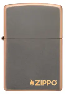 Zippo 49839ZL Rustic Bronze Windproof Lighter