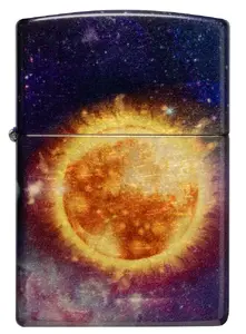 Бензиновая зажигалка Zippo 47116 Solar Flare Design