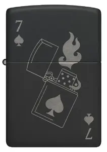 Zippo 47134 Lucky 7 Design Windproof Lighter