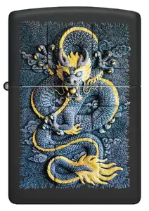 Zippo 47181 Stone Dragon Design Windproof Lighter