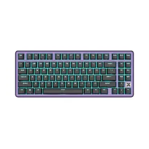 ROYAL KLUDGE X87 Blackberry, Creamy Switch, US