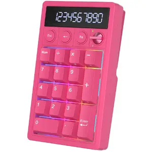 ROYAL KLUDGE M20 Berry Red, Cream Switch, US