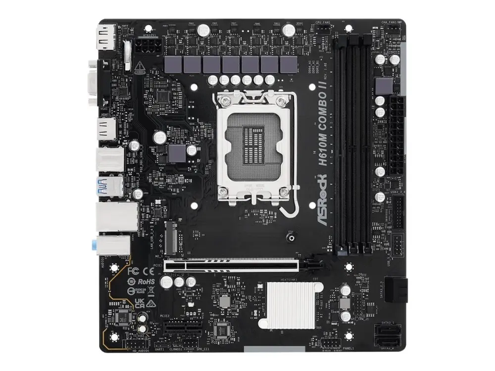 ASRock H610M Combo II pamatplate, LGA
