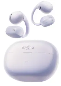 Беспроводная гарнитура Shokz OpenDots Air с креплением на ухо, Bluetooth, фиолетовая