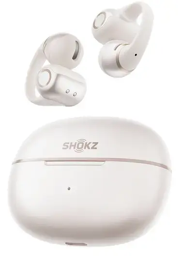 Shokz OpenDots 2 Bezvadu Austiņas Baltas Photo 2