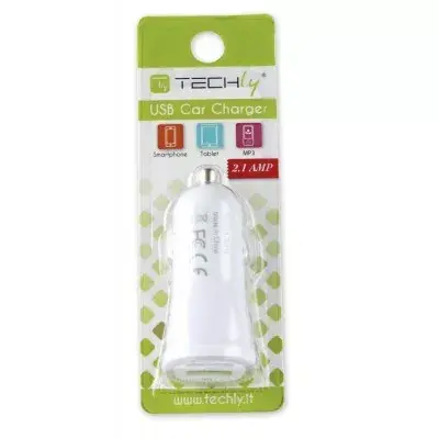 Авто зарядное TECHLY 305281 — 2× USB 5В Photo 4