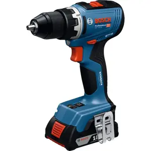 Bosch GSR 18V-65 Professional Cordless Drill/Driver Set with 2x 5.0Ah Batteries and Hand Tool in L-BOXX