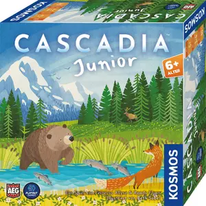 Kosmos Cascadia Junior stratēģiskā kāršu spēle bērniem
