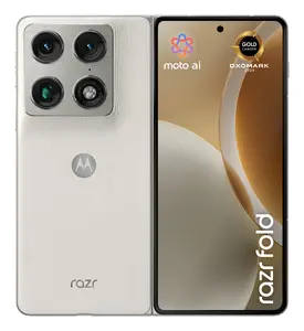 Смартфон Motorola Razr Fold 8.09" Складной 5G Android 16 Snapdragon 8 Gen 5 16ГБ ОЗУ 512ГБ Память Белый Две SIM-карты