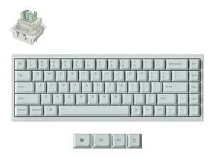 Keychron Q16 HE 8K клавиатура Игровой USB QWERTY Международный американский стандарт Светло-зеленый