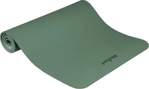 Rebel Active Mata gimnastyczna do ćwiczeń joga, pilates, fitness, 183x61cm, grubość 6mm, materiał TPE, zielona, REBEL ACTIVE