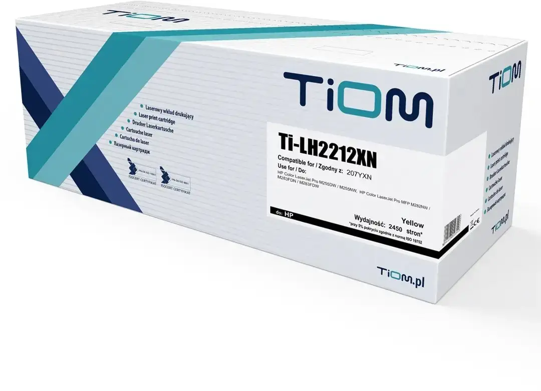Tiom lāzera tonera kasetne HP 207X