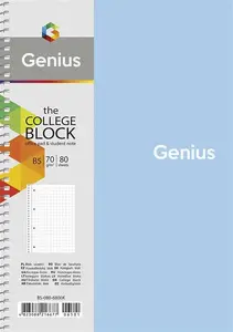 Exercise book 80 squarred b5-080-6800k