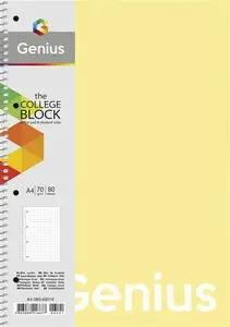 Exercise book 80 squarred a4-080-6801k