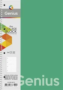 Exercise book 80 squarred a4-080-6803k