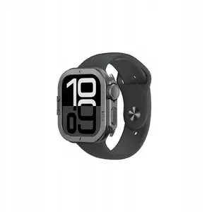 Алюминиевый чехол AMAZINGTHING Titan Pro для Apple Watch 11 46 мм - черный