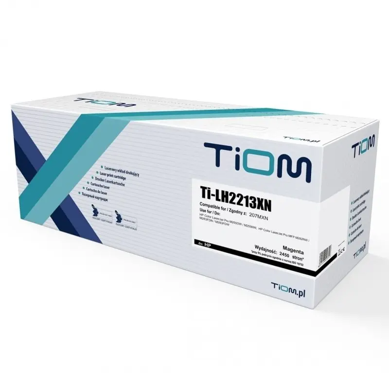 Tiom fuksīna krāsas lāzera toneris HP