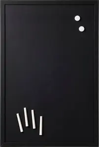 NAGA Magnetic Chalkboard with Black Frame 60x40 cm