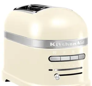 Тостер KitchenAid 5KMT2204EAC на 2 ломтика 1250 Вт кремовый и нержавеющая сталь