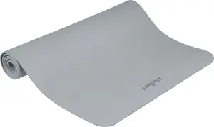 Rebel Active vingrošanas paklājs jogai, pilates un fitnesam, 200x90 cm, biezums 1 cm, TPE materiāls, pelēks