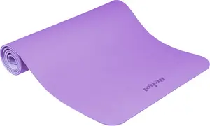 Rebel Active TPE vingrošanas paklājs jogai, pilates un fitnesam, 183x61 cm, biezums 1 cm, violets
