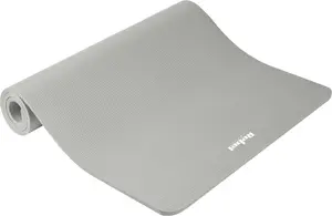 Vingrošanas paklājs Rebel Active RBA-3155-GY jogai, pilates un fitnesam, 190x100 cm, biezums 1.5 cm, NBR materiāls, pelēks