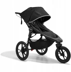 Baby Jogger Summit X3 2-in-1 Stroller with Carrycot Midnight Black