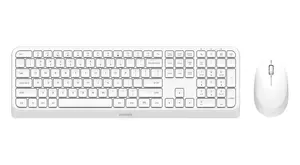Philips 3000 series SPT6307W/00 tastatūra Pele iekļauta Universāls RF Bezvadu QWERTY Angļu Balts