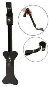 Leather Paddle Dog Bone