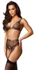 Комплект Abierta Fina Bra Suspender Set Net - размер M Photo 2