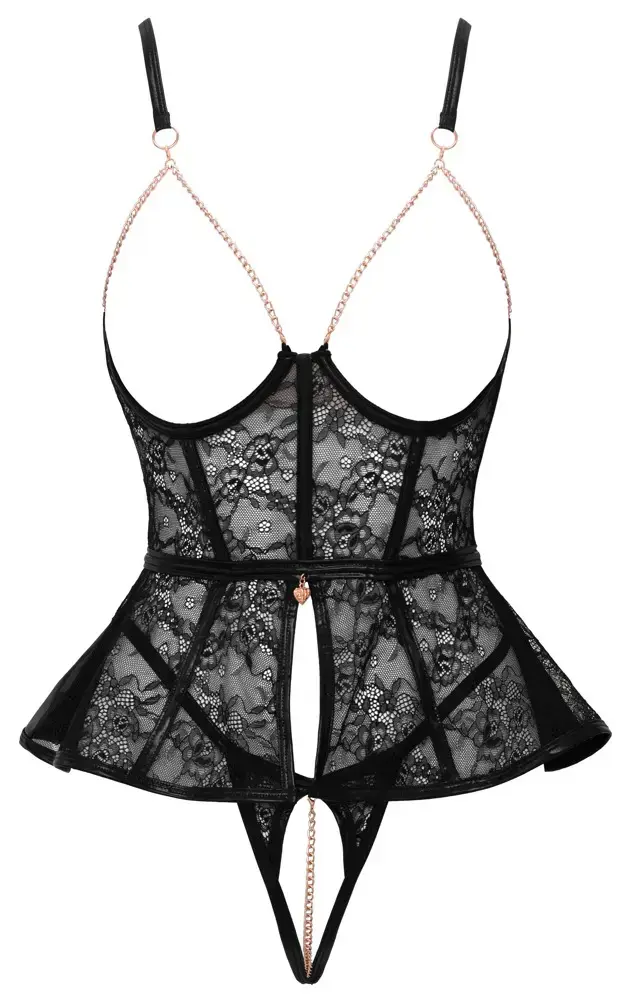 Комплект белья Abierta Fina Top and String XL Photo 8