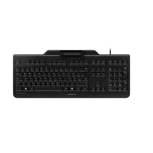 Проводная механическая клавиатура Cherry SECURE BOARD 1.0 JK-A0400FR-2, полноразмерная, USB, раскладка AZERTY (Франция), черная