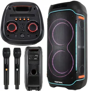 Tonsil Party Box 1800 Portable Speaker System with Two Microphones