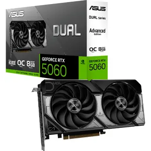 Asus Dual GeForce RTX 5060 OC Edition 8GB GDDR7 Graphics Card