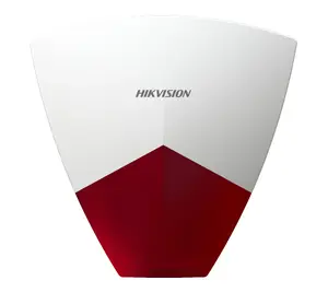 Hikvision DS-PS102X/RED sirēna Vadu sirēna Iekštelpu/āra Balts, Sarkans