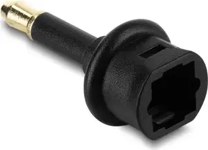 Delock Adapter Mini TOSLINK 3,5 mm Stecker auf TOSLINK Buchse (84960)
