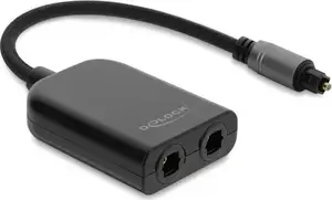 Delock S/PDIF TOSLINK Splitter 1 In 2 Out (84961)